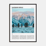 Jackson Hole Travel Color Poster