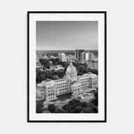 Jackson, Mississippi Photo B&W Poster