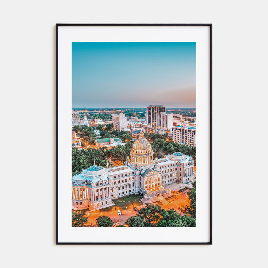 Jackson, Mississippi Photo Color Poster