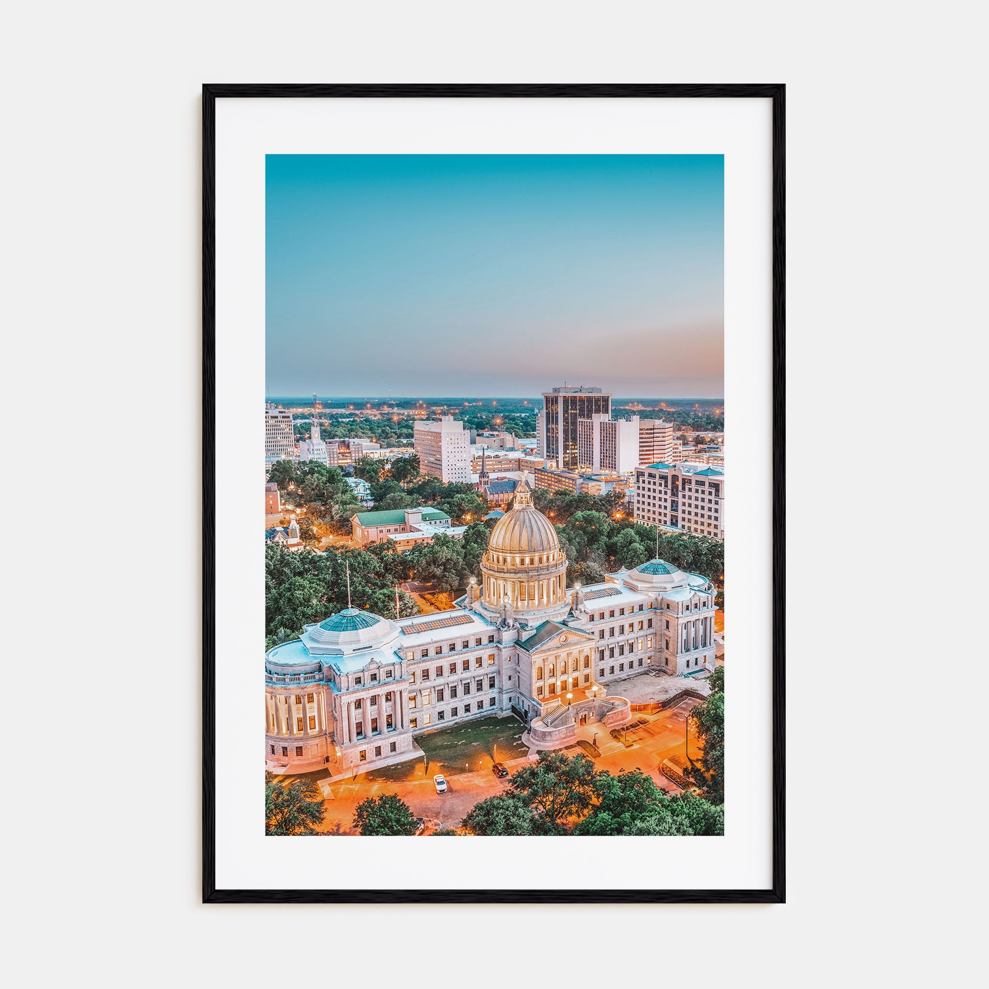 Jackson, Mississippi Photo Color Poster