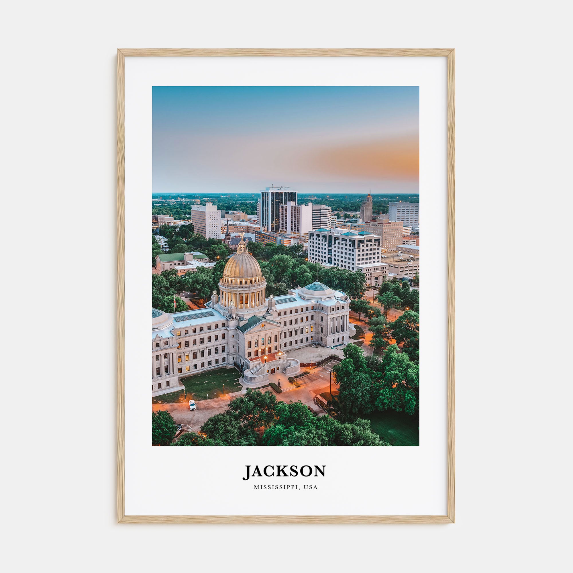 Jackson Portrait Color Poster