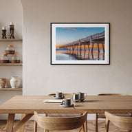 Jacksonville Beach Landscape Color Poster