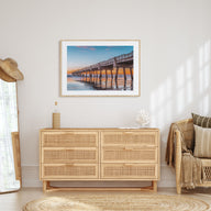 Jacksonville Beach Landscape Color Poster