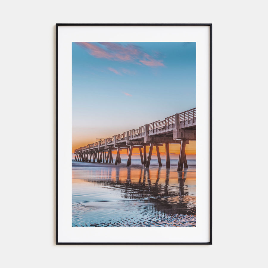 Jacksonville Beach Photo Color No 1 Poster