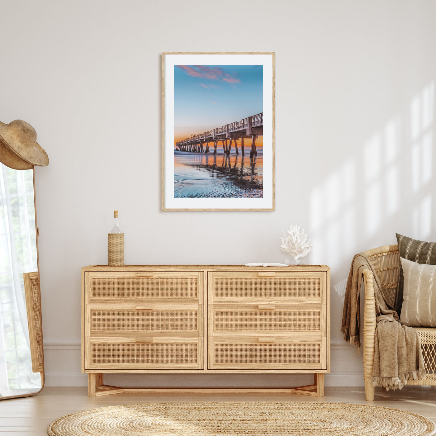 Jacksonville Beach Photo Color No 1 Poster