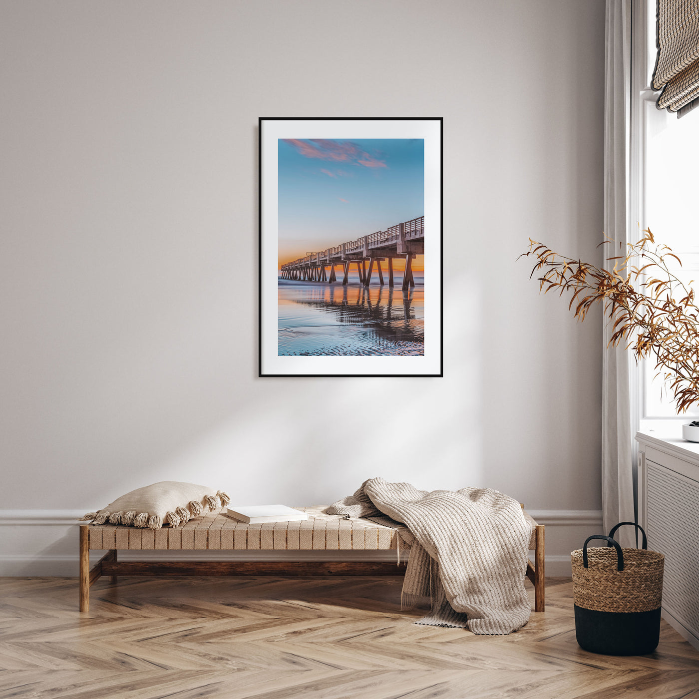 Jacksonville Beach Photo Color No 1 Poster