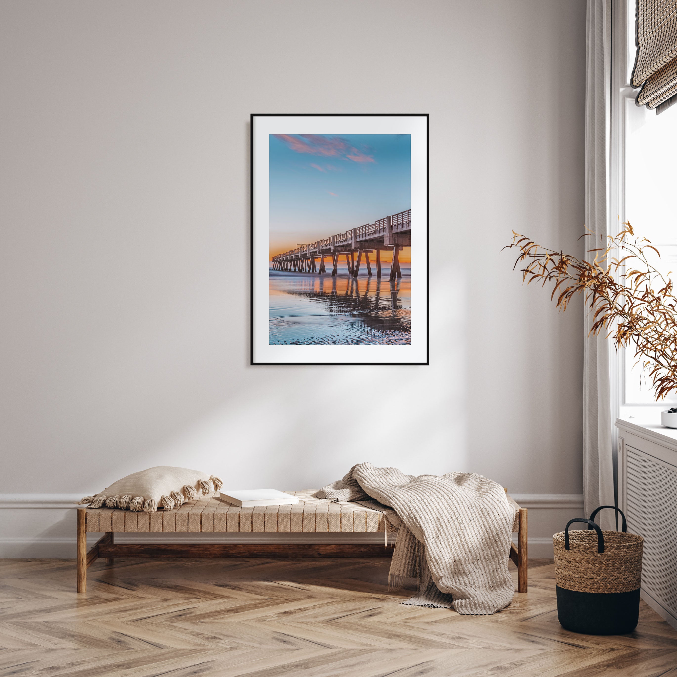 Jacksonville Beach Photo Color No 1 Poster