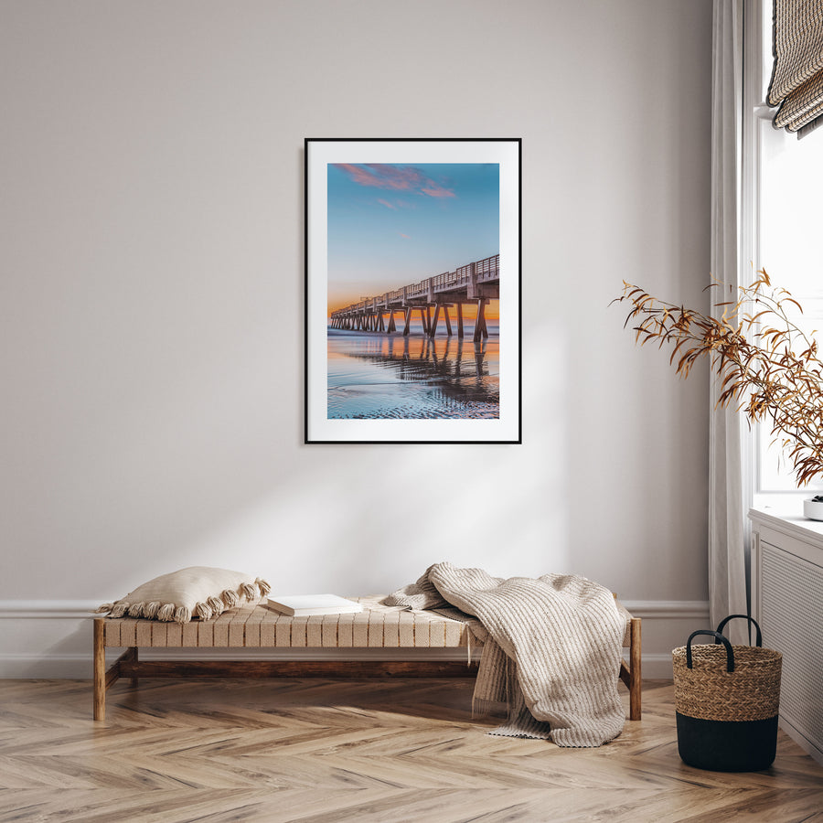Jacksonville Beach Photo Color No 1 Poster