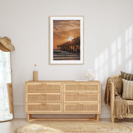 Jacksonville Beach Photo Color No 2 Poster