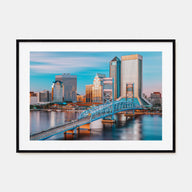 Jacksonville Landscape Color Poster