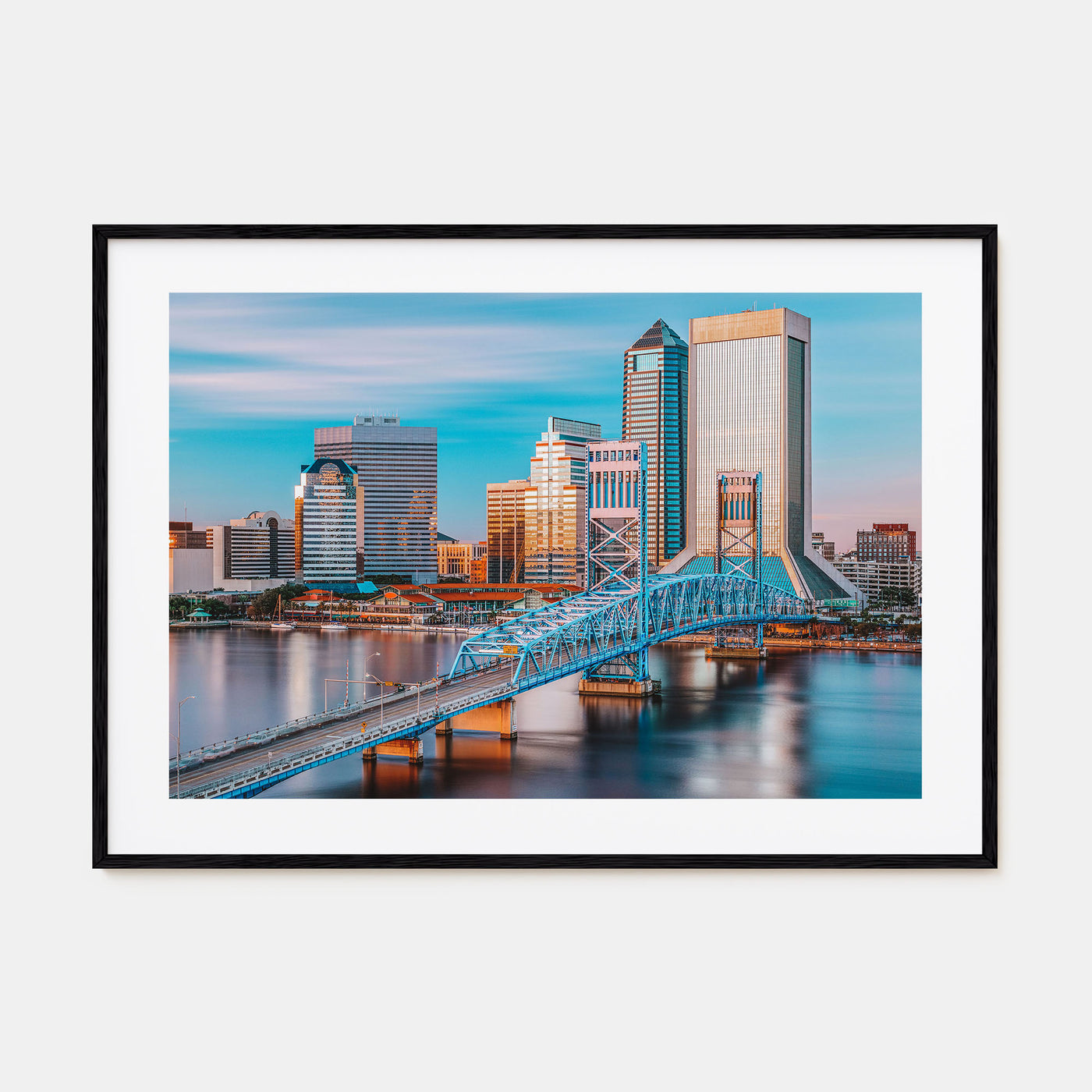 Jacksonville Landscape Color Poster