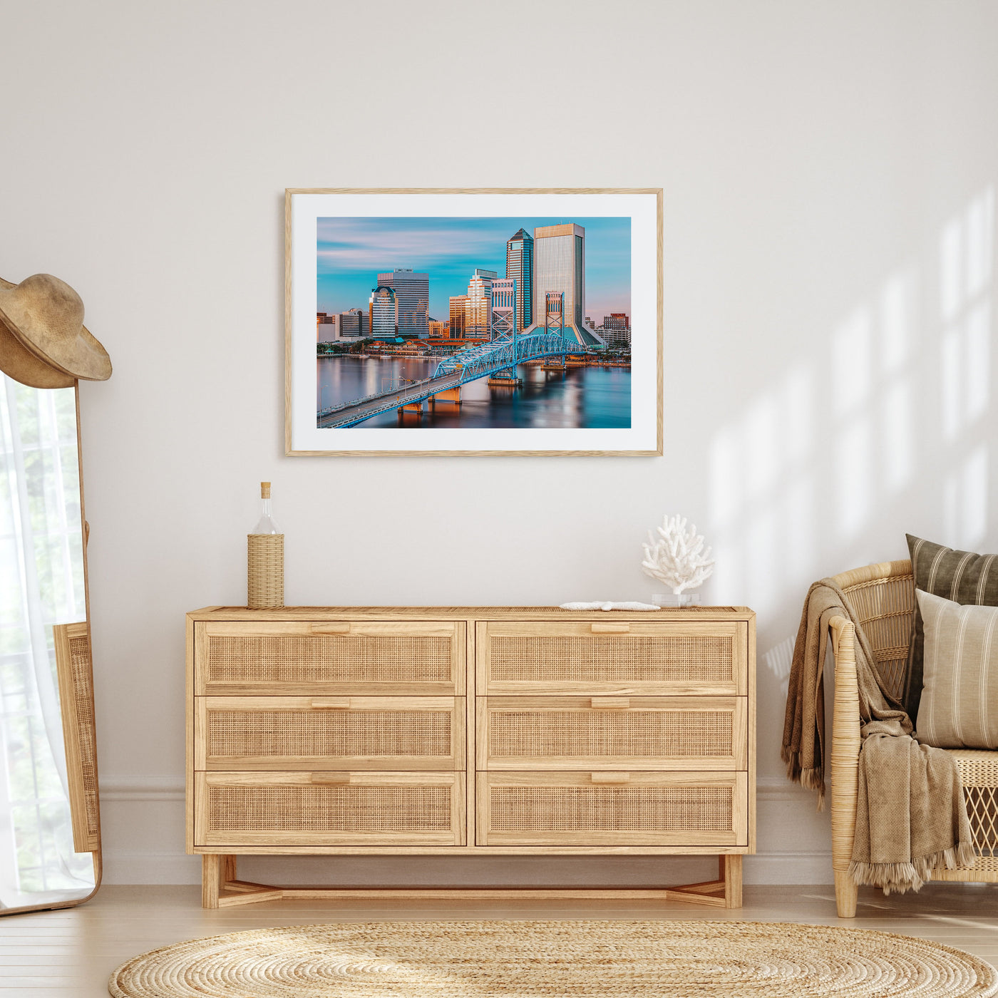 Jacksonville Landscape Color Poster