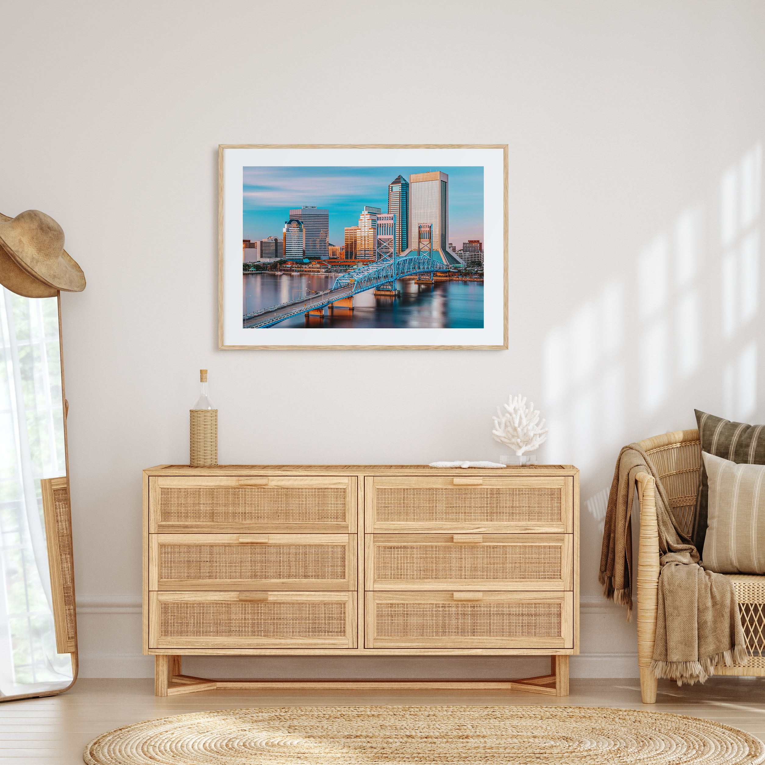 Jacksonville Landscape Color Poster