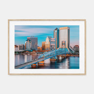 Jacksonville Landscape Color Poster