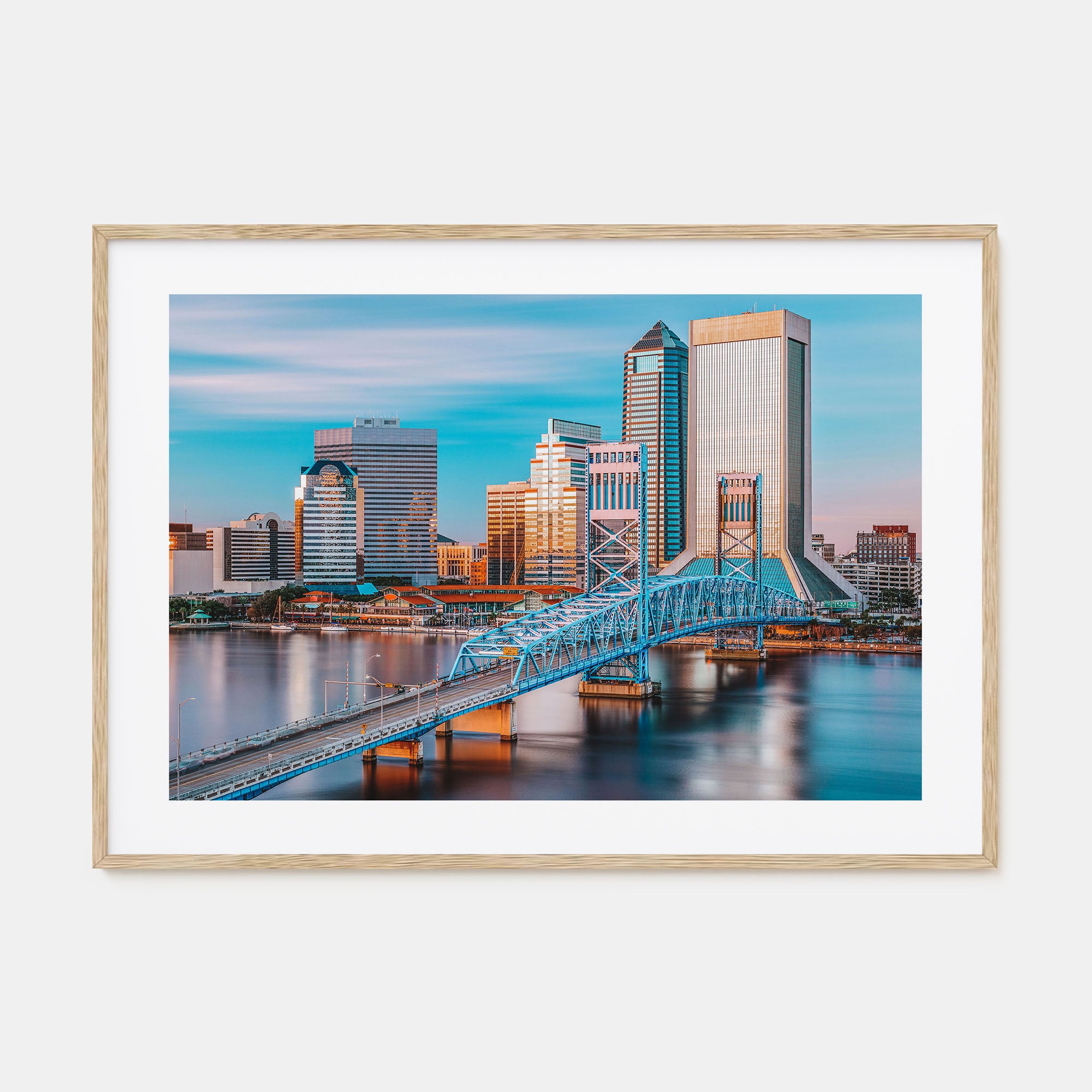 Jacksonville Landscape Color Poster