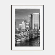 Jacksonville Photo B&W No 2 Poster