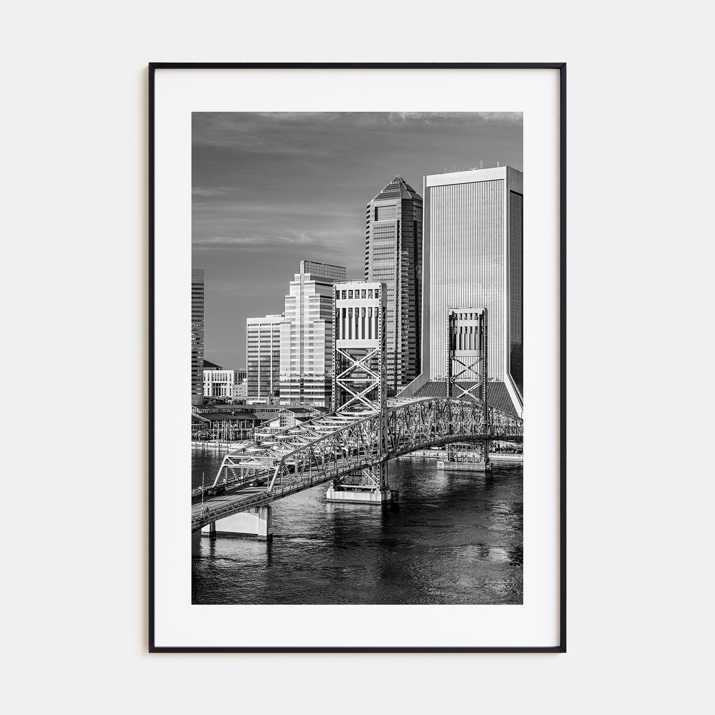 Jacksonville Photo B&W No 2 Poster