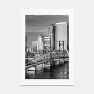 Jacksonville Photo B&W No 2 Poster