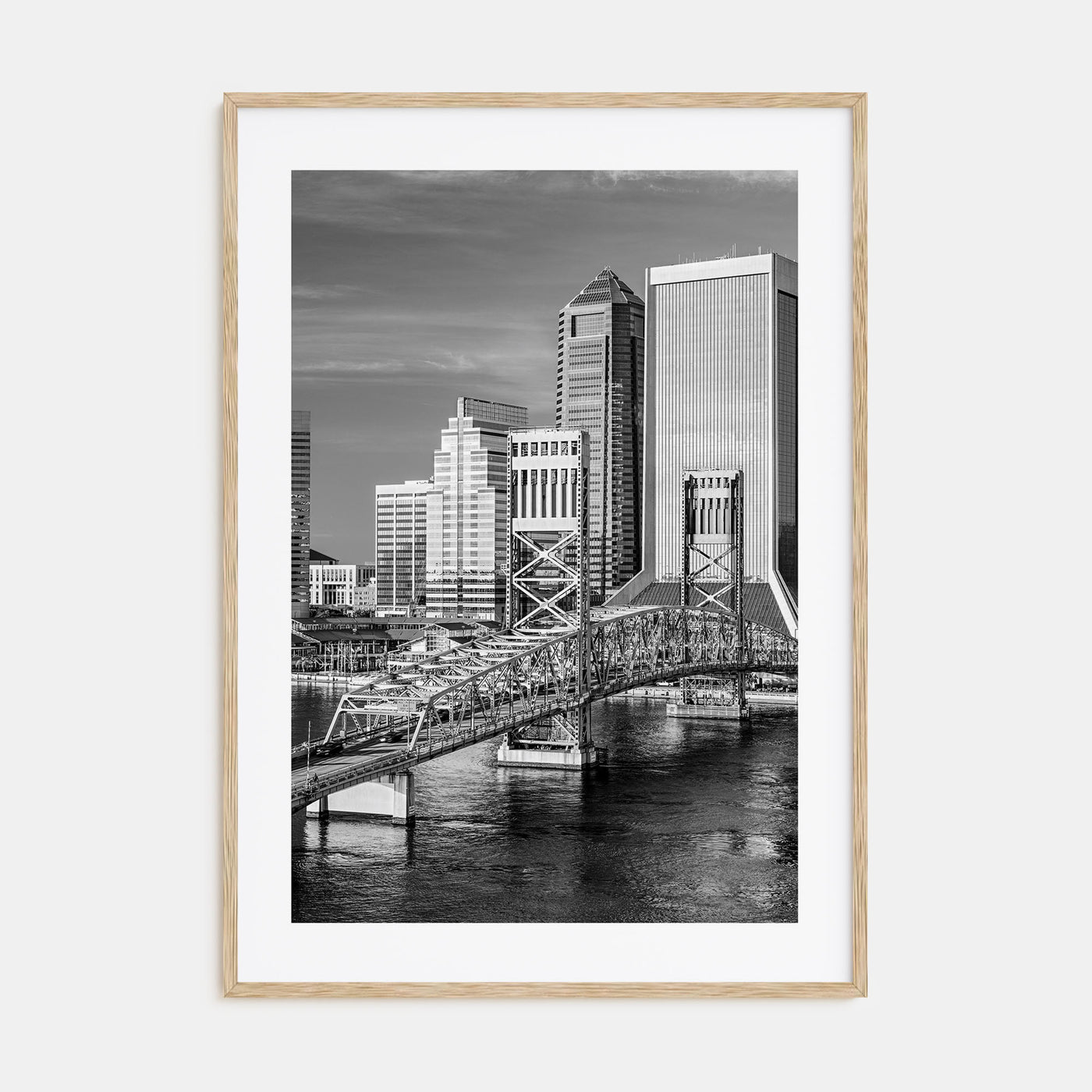 Jacksonville Photo B&W No 2 Poster