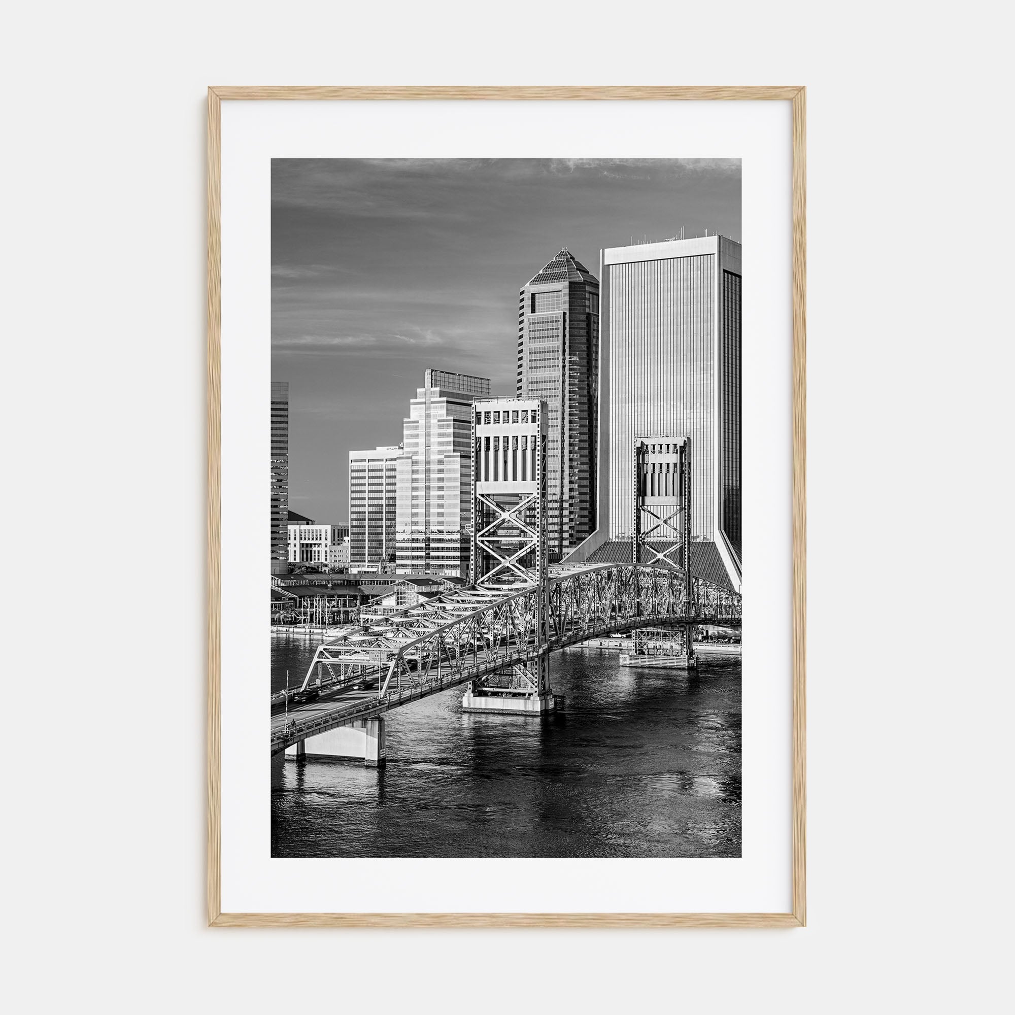 Jacksonville Photo B&W No 2 Poster