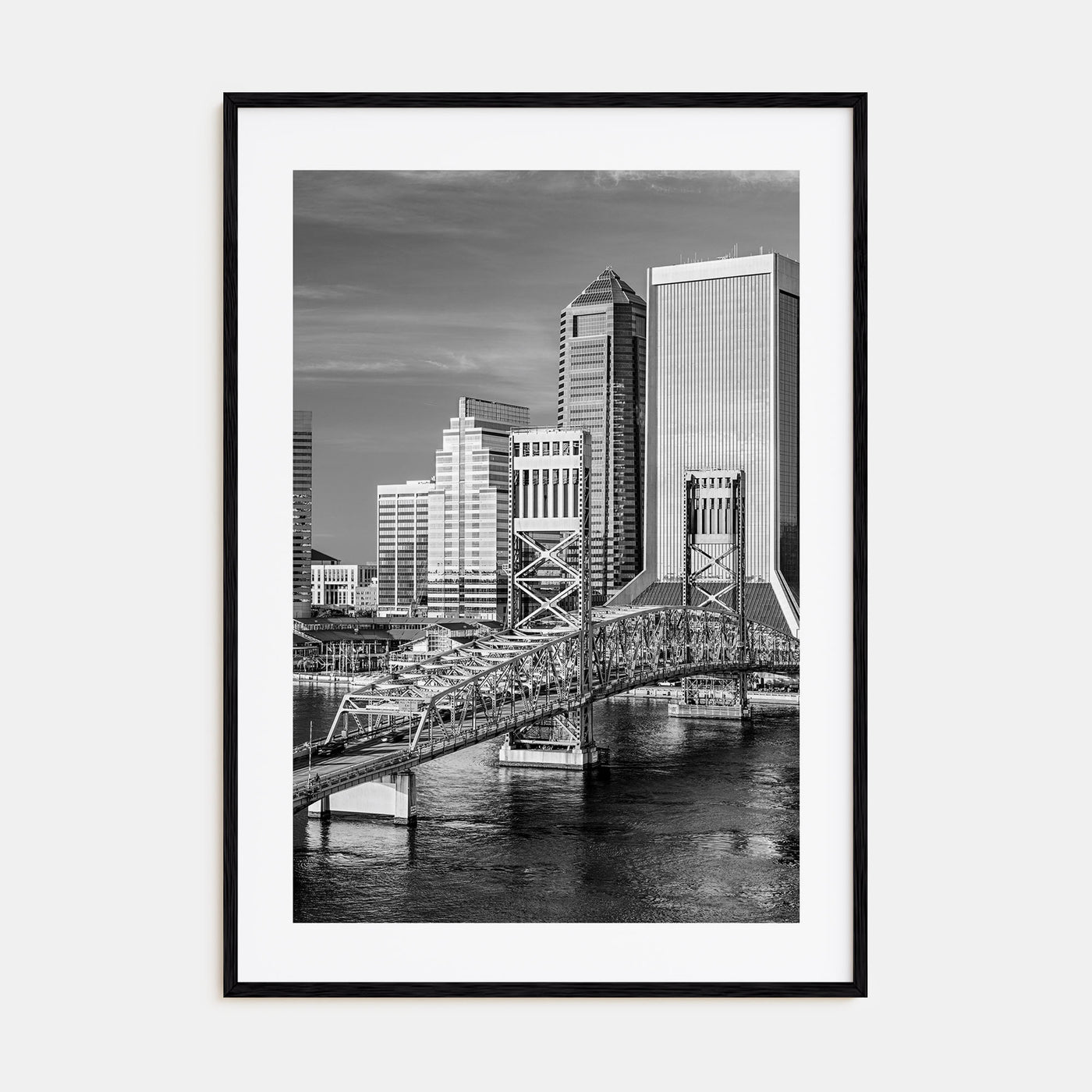 Jacksonville Photo B&W No 2 Poster