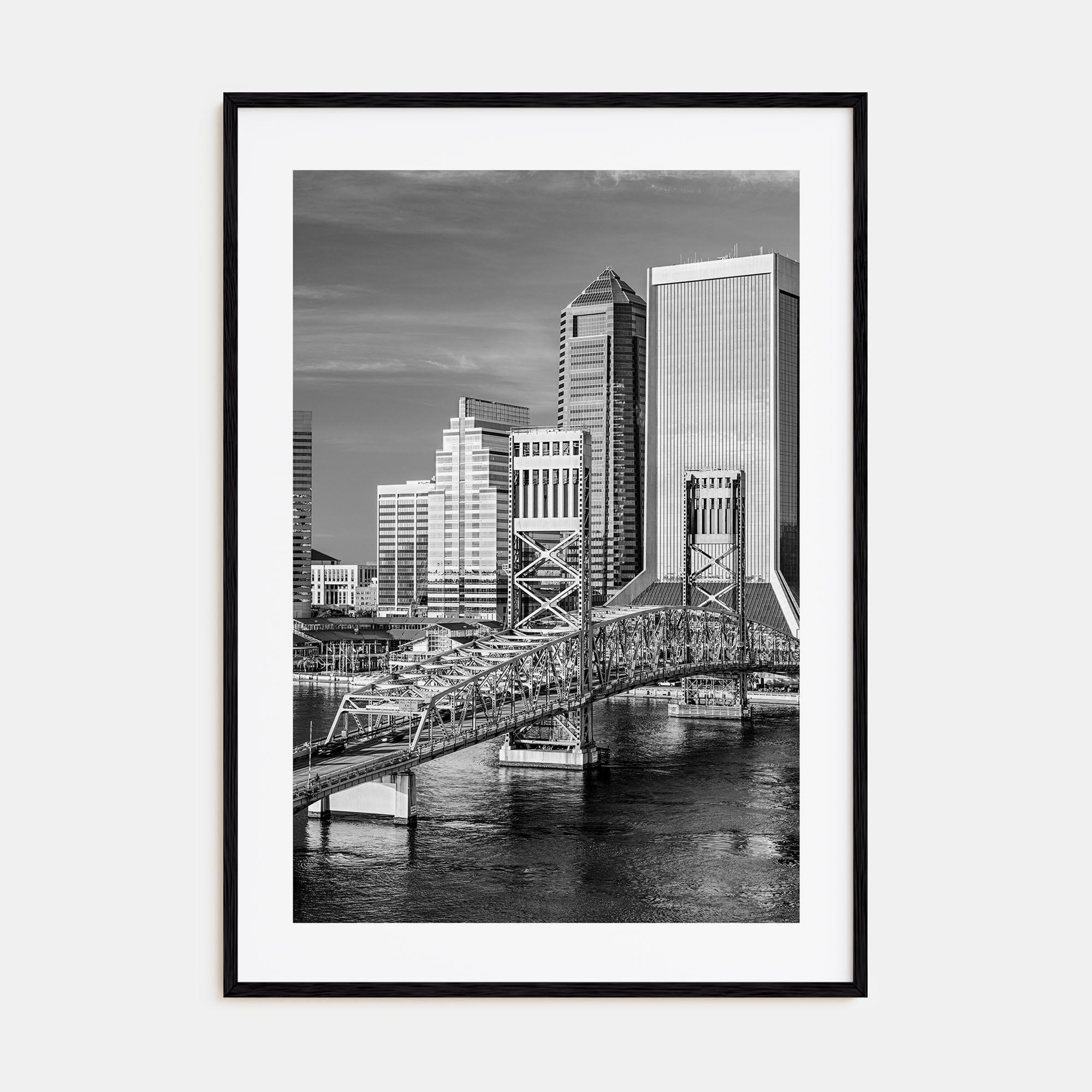 Jacksonville Photo B&W No 2 Poster