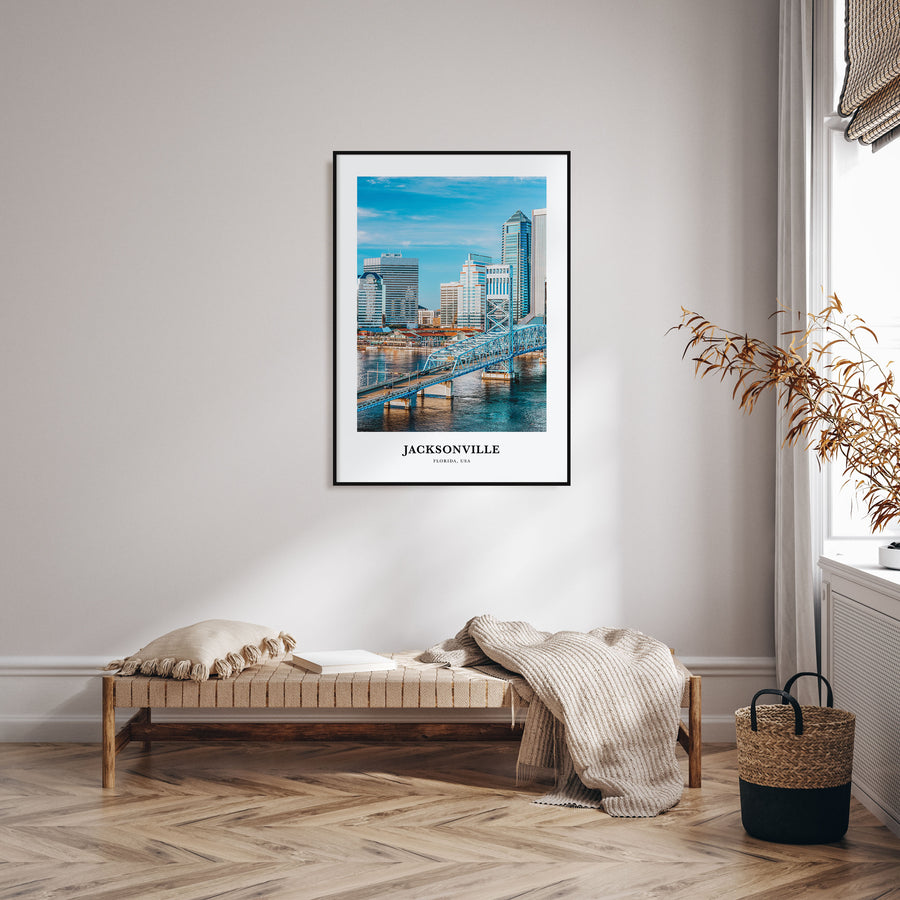 Jacksonville Portrait Color Poster