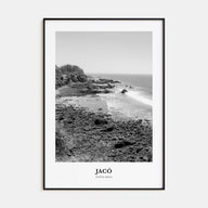 Jacó Portrait B&W Poster