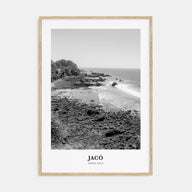 Jacó Portrait B&W Poster