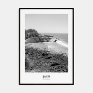 Jacó Portrait B&W Poster