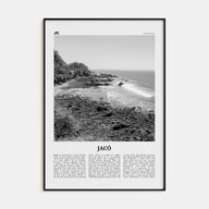 Jacó Travel B&W Poster