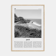 Jacó Travel B&W Poster