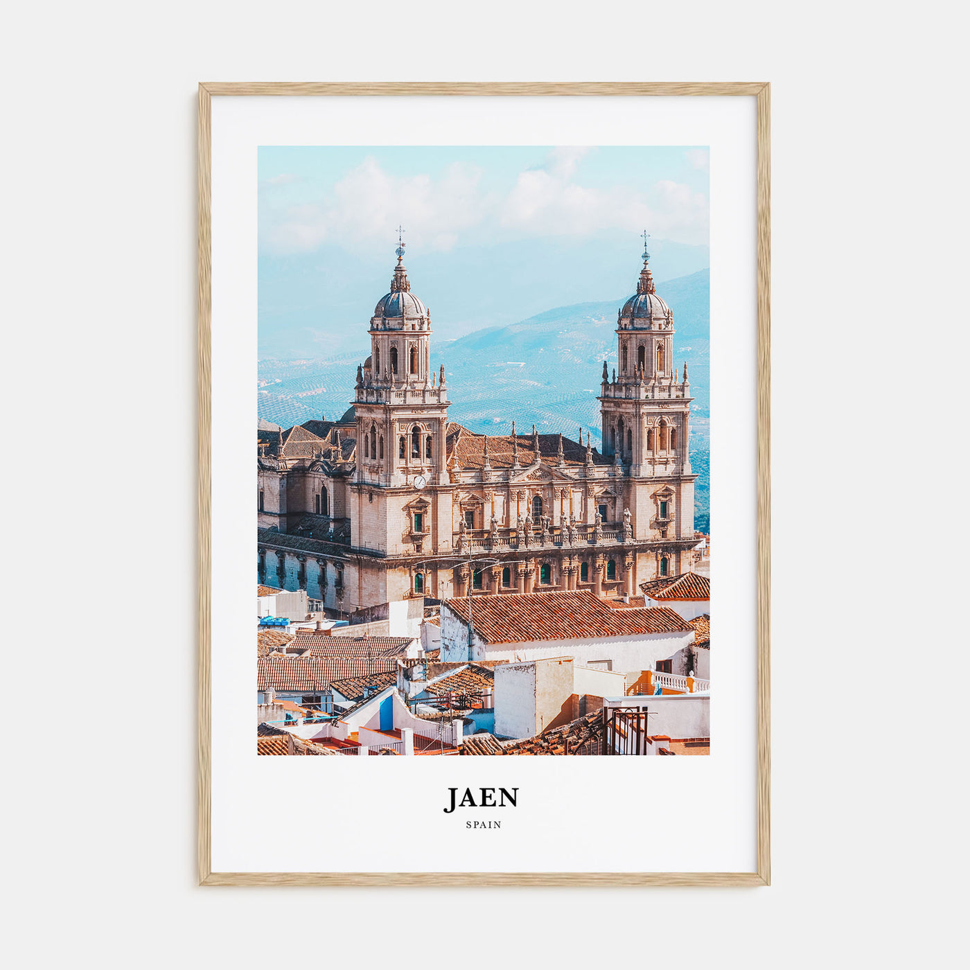 Jaen Portrait Color Poster