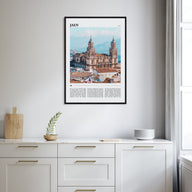 Jaen Travel Color Poster