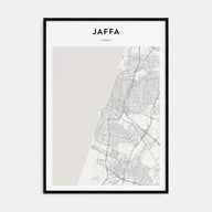 Jaffa Map Portrait Poster