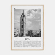 Jaffa Travel B&W Poster