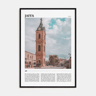 Jaffa Travel Color Poster