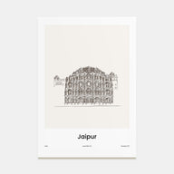 Jaipur Drawn Poster