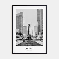 Jakarta Portrait B&W No 2 Poster