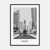 Jakarta Portrait B&W No 2 Poster