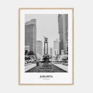 Jakarta Portrait B&W No 2 Poster