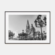 Jalisco Landscape B&W Poster