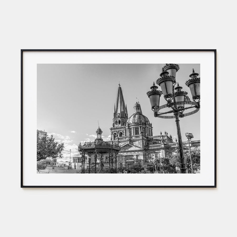 Jalisco Landscape B&W Poster