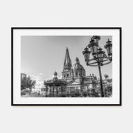 Jalisco Landscape B&W Poster