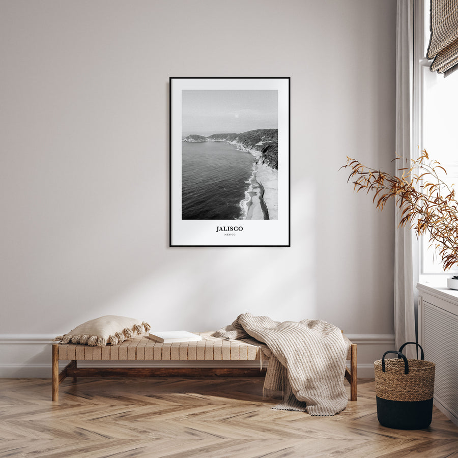 Jalisco Portrait B&W No 1 Poster