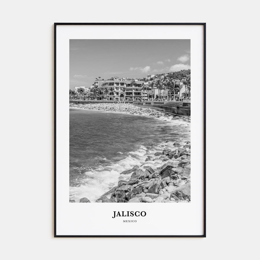 Jalisco Portrait B&W No 2 Poster