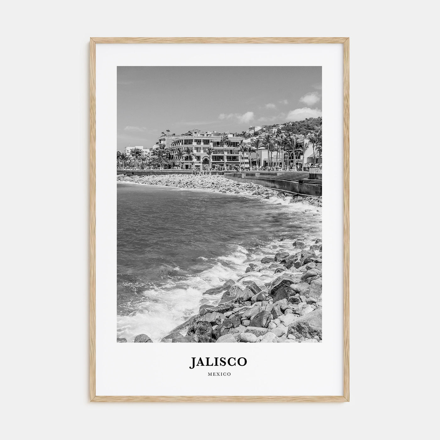 Jalisco Portrait B&W No 2 Poster