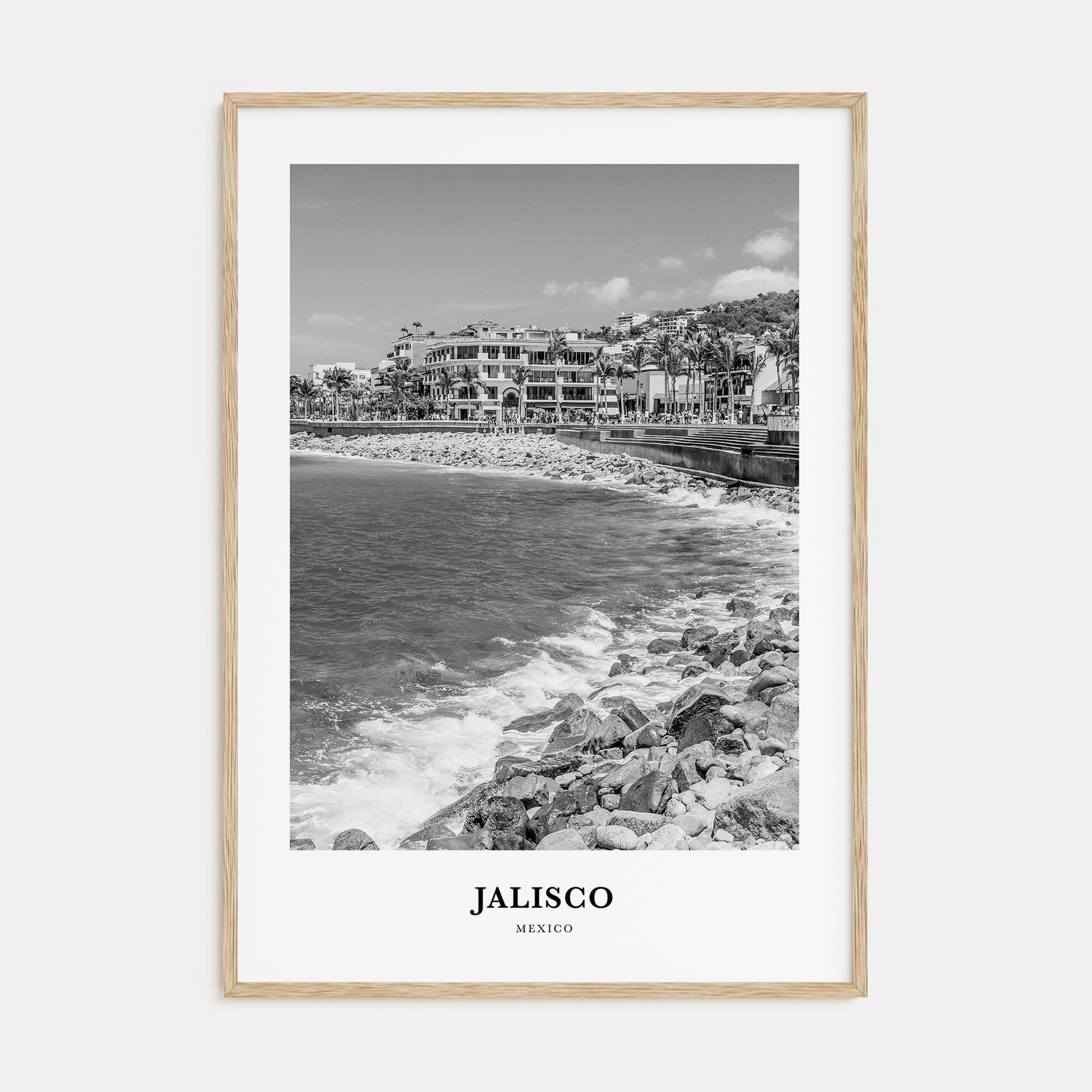 Jalisco Portrait B&W No 2 Poster