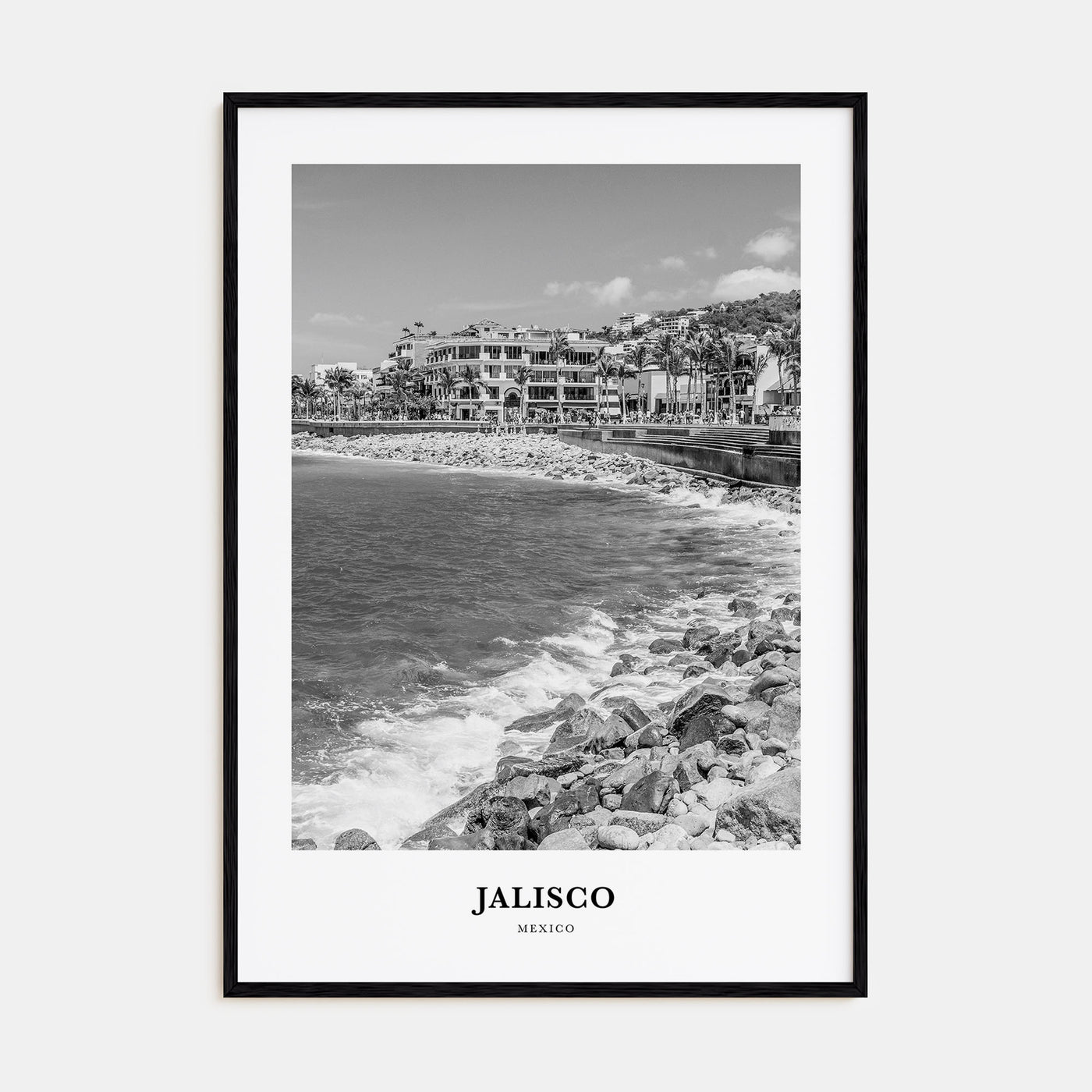 Jalisco Portrait B&W No 2 Poster
