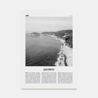 Jalisco Travel B&W No 2 Poster